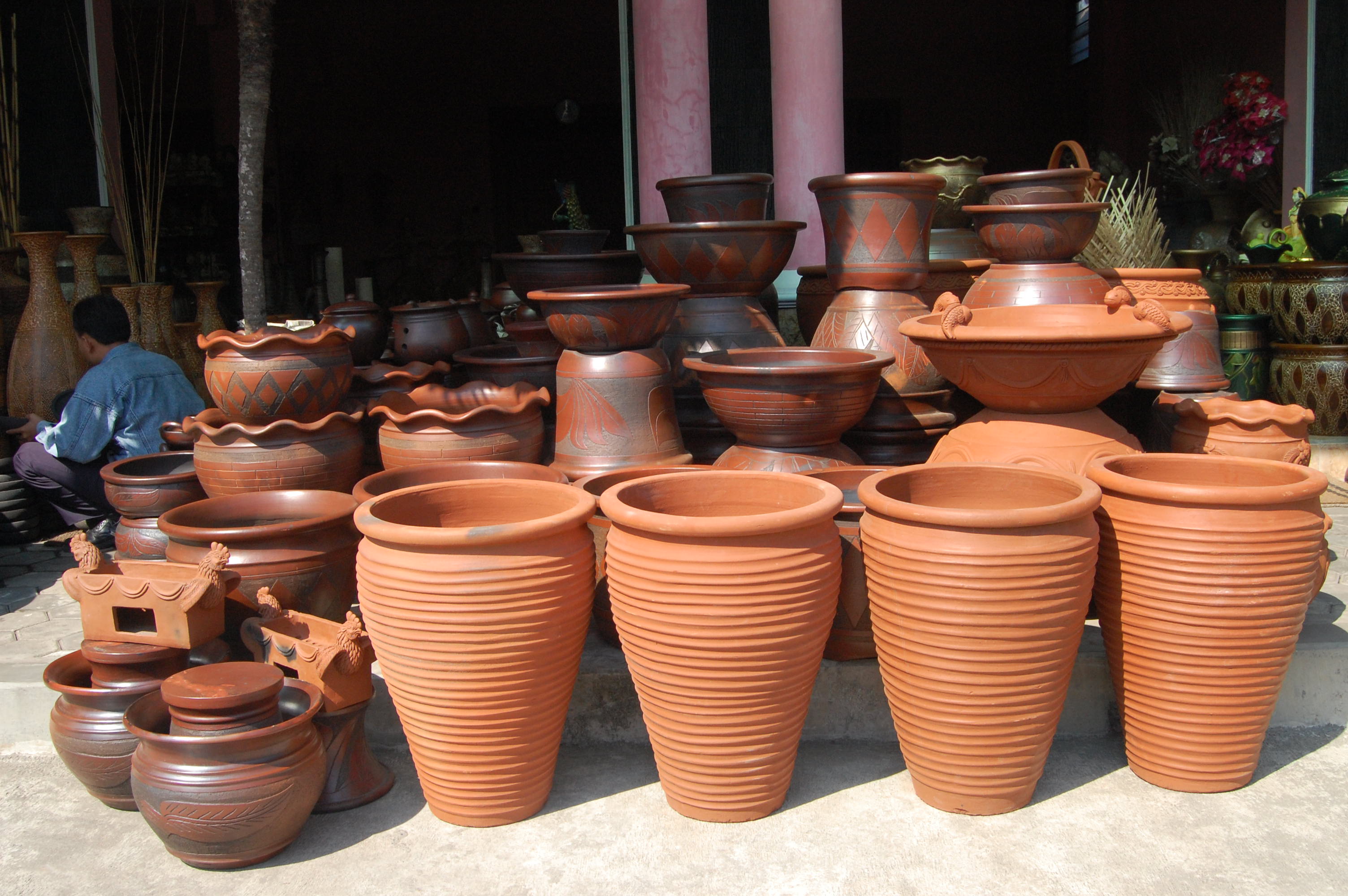 Sentra Industri Keramik/Gerabah di Desa Bangunjiwo