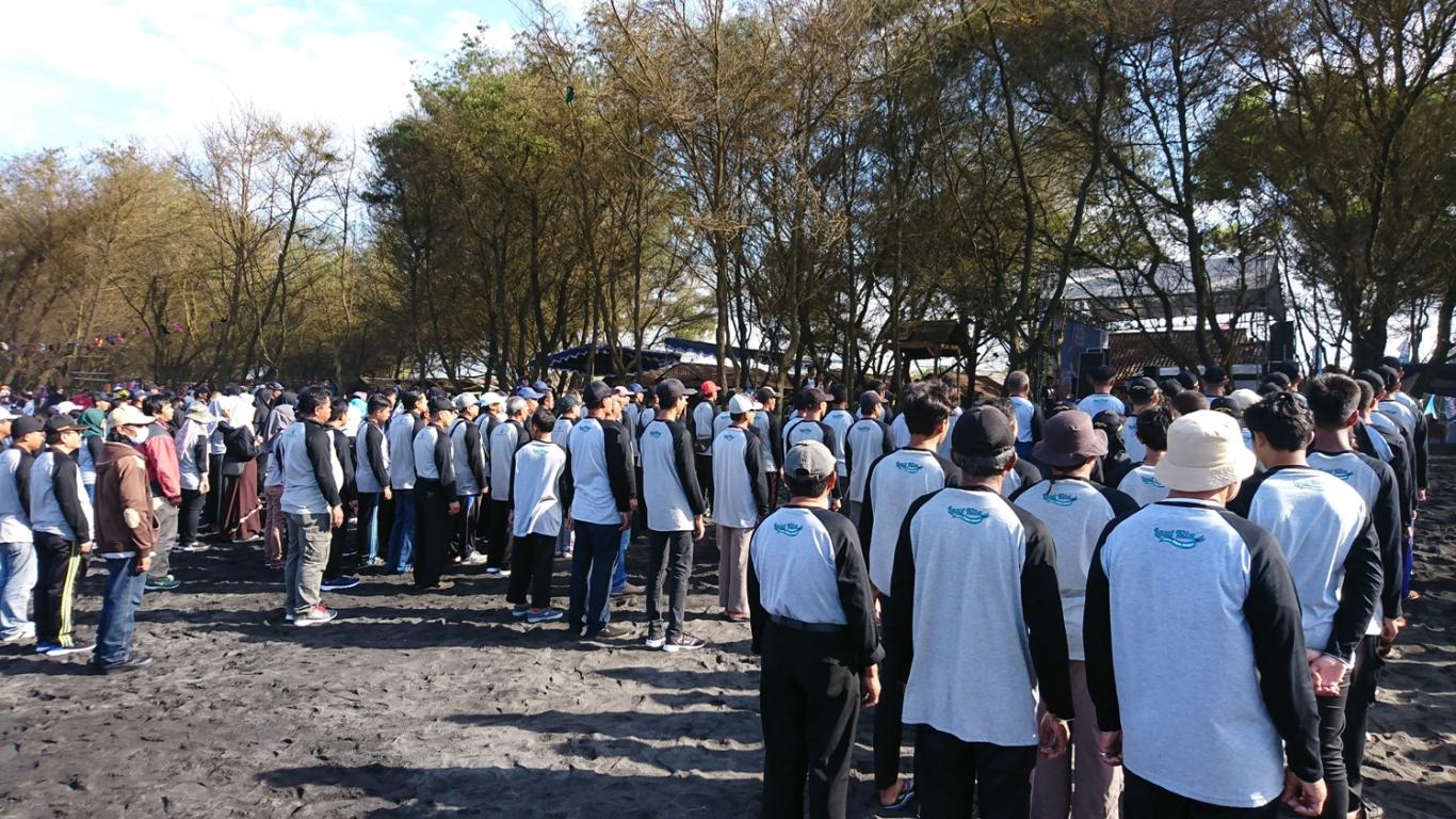 Event budaya di kawasan Pantai